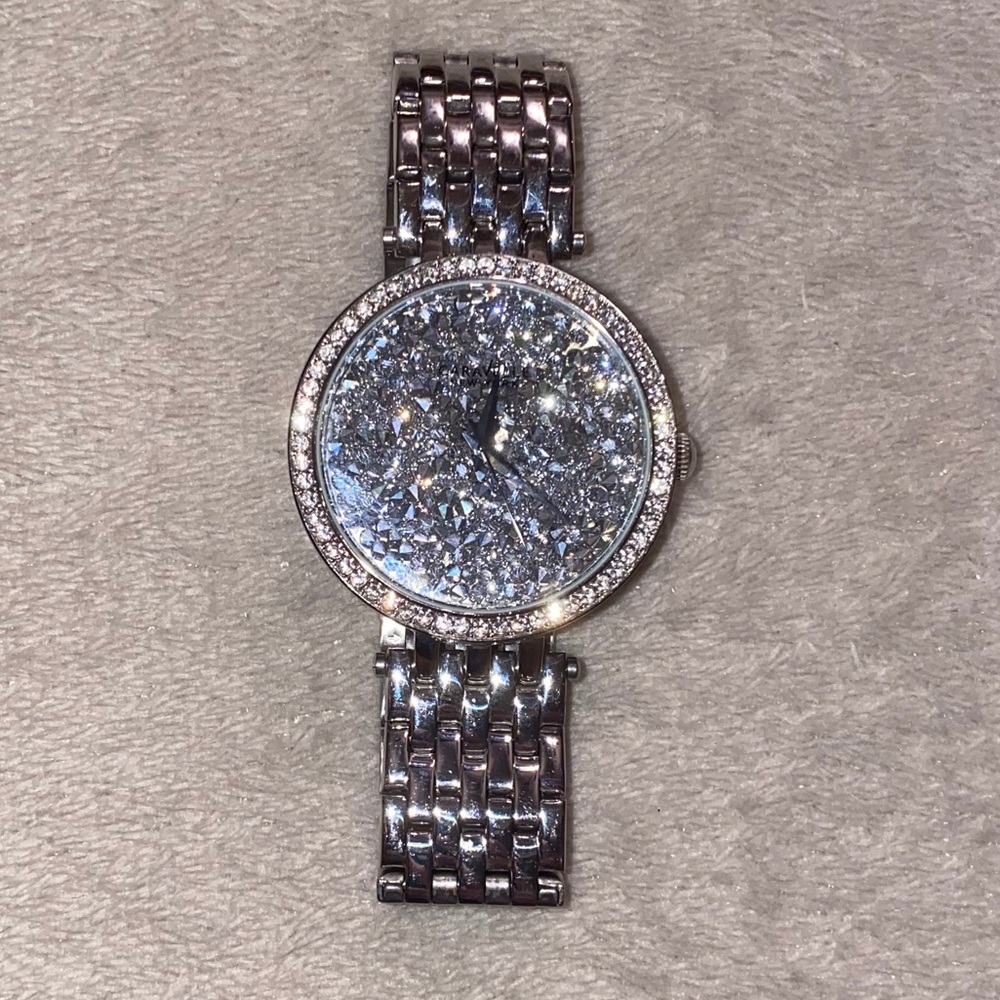 A silver watch